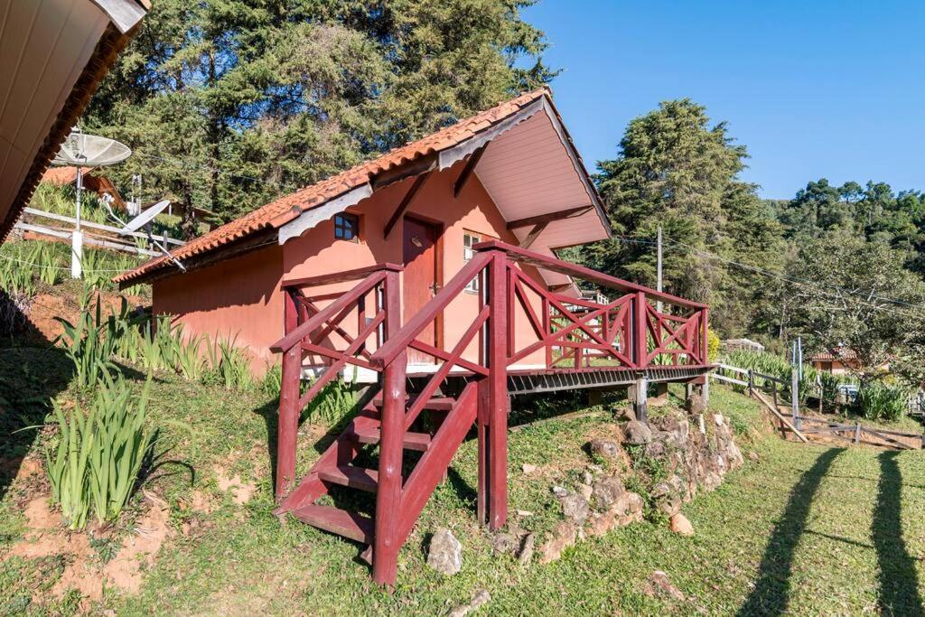 Chales Fazenda Cantinho Do Selado Monte Verde  Eksteriør billede