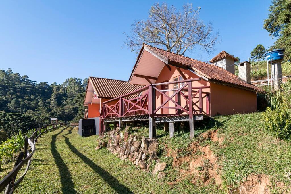 Chales Fazenda Cantinho Do Selado Monte Verde  Eksteriør billede